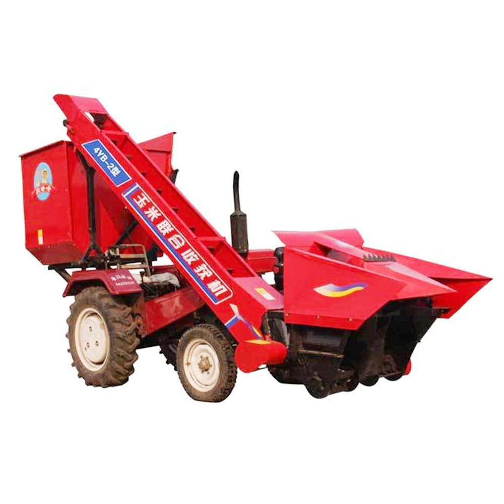 Miwell Mini Combine Harvester Tractor Mounted Corn Harvester small corn harvester  for Farm