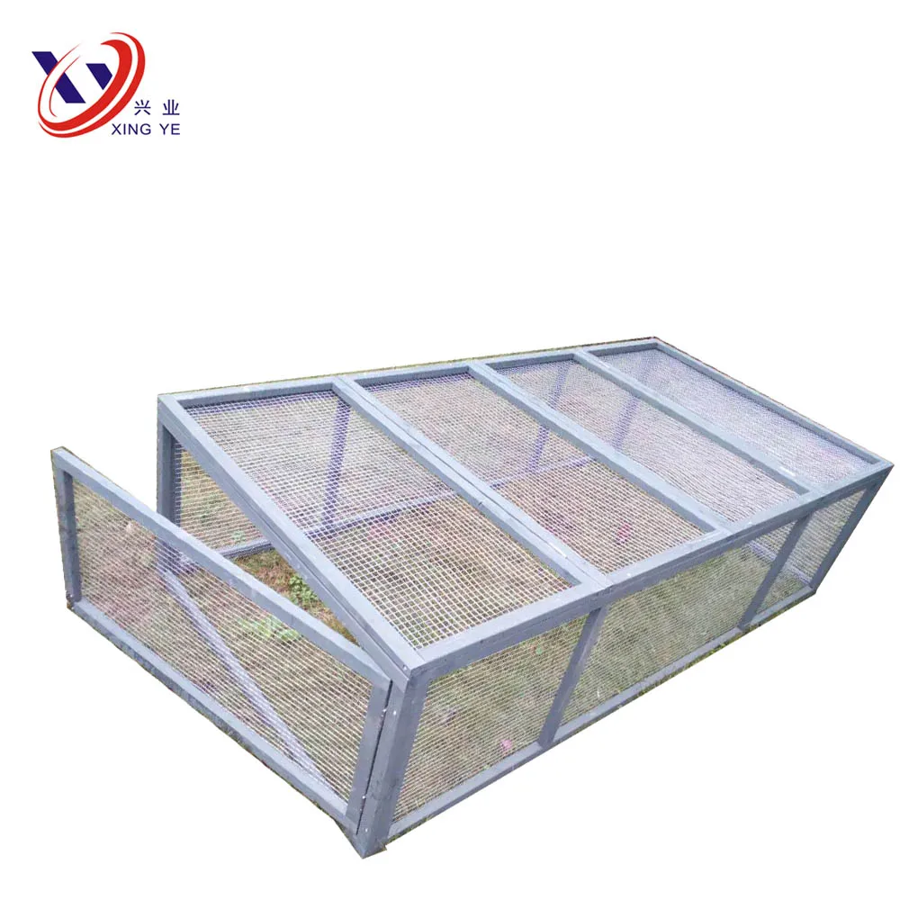 Galvanized Wire Guinea Pig Rabbit Hutch Cage Large Run for sale