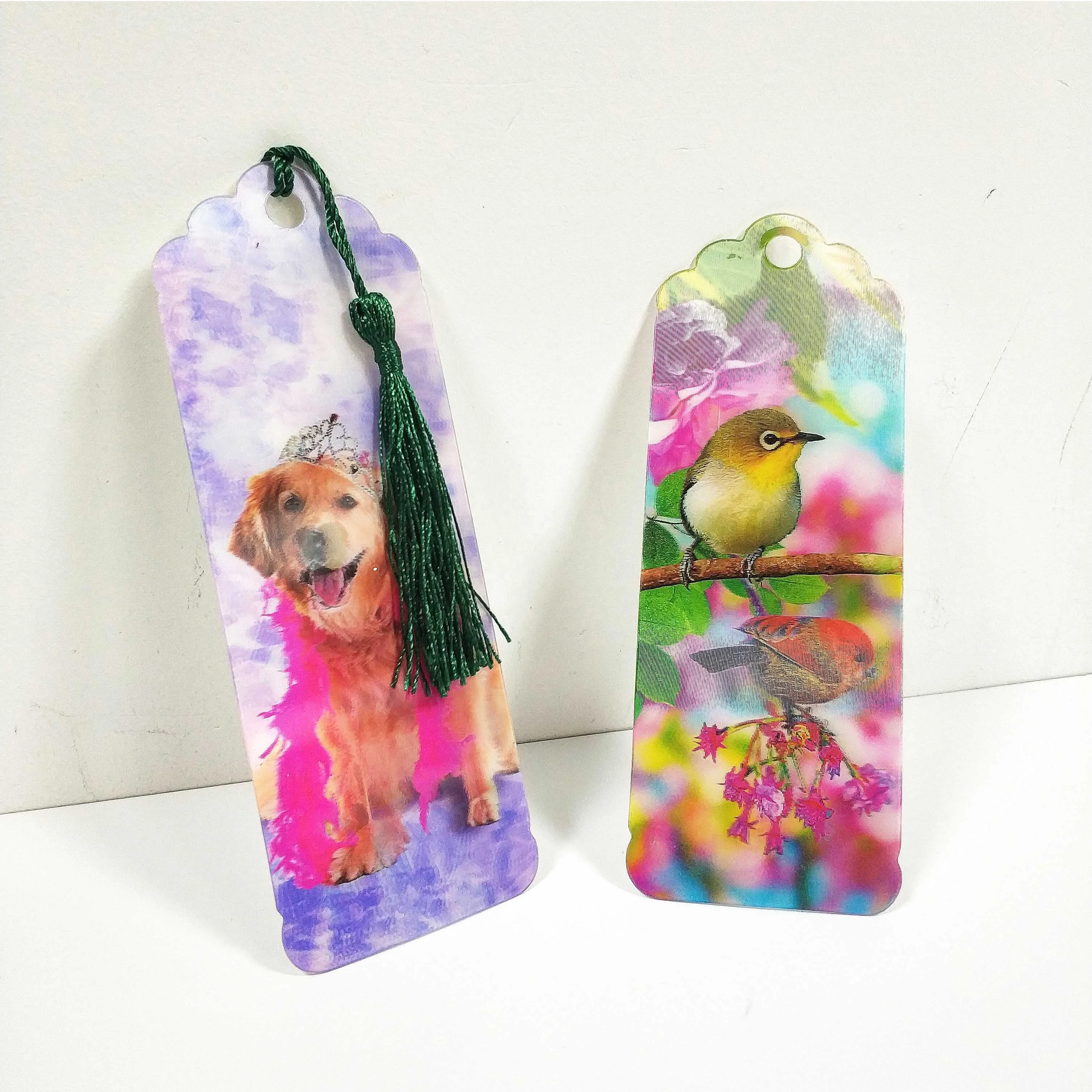 3d horse design lenticular bookmark hologram animal promotional 3d bookmark from Chinese supplier