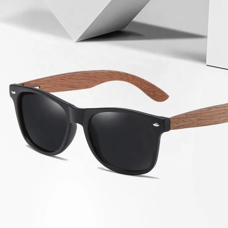 Wooden Polarized PC Wood Sunglasses For Women Men Sun Glasses River Occhiali Da Sole 2022 Uomo