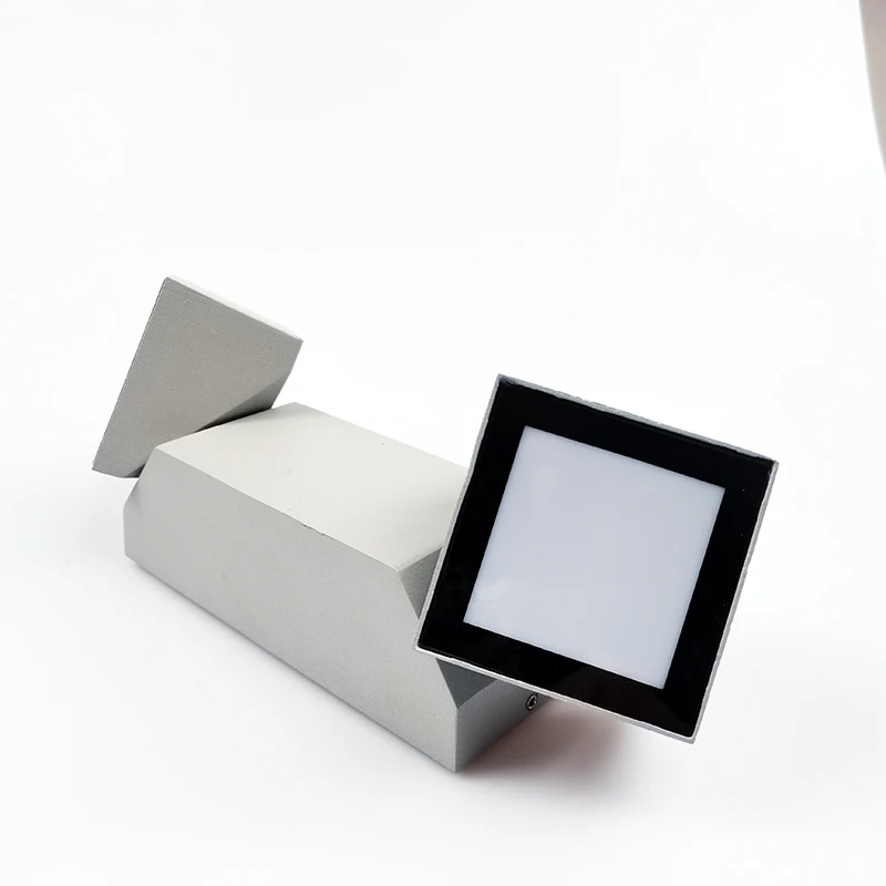 Waterproof IP54 double head adjustable angle up and down outdoor garden modern decorative wall lamp