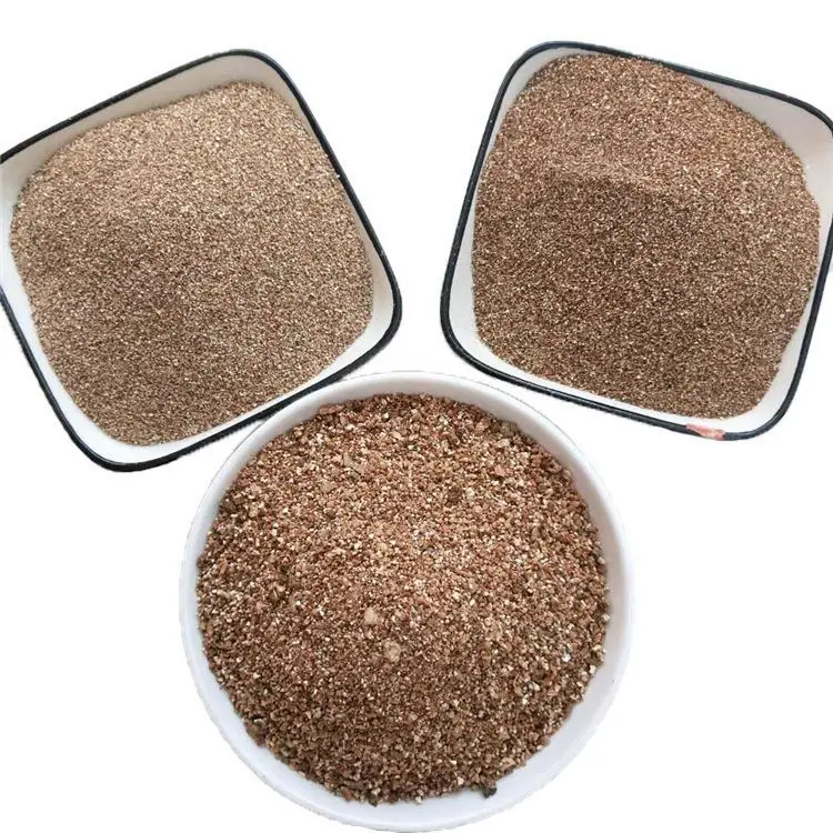 Gold Expanded Vermiculite For Agriculture And Horticulture Vermiculite Concentrate