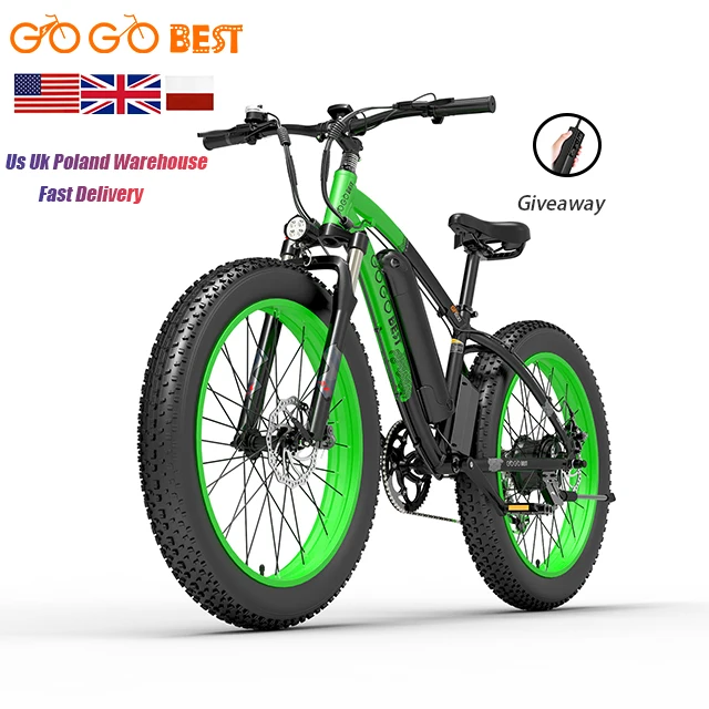 Eu Warehouse Gogobest GF600 Ebike 1000W 13AH Folding Off Road Electric City Bicycle Road Bike 26inch Cycle Electric Bike