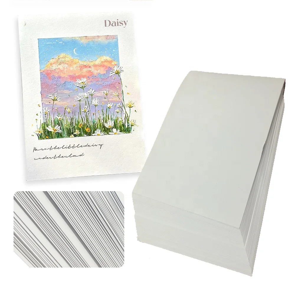 Hot Sale Product Wood Pulp Double Offset Paper Uncoated Woodfree Paper 300gsm