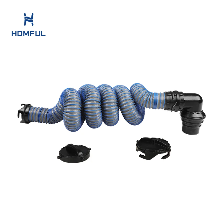 HOMFUL TPE 10/15/20 футов комплект канализационных шлангов RV Аксессуары канализационный шланг