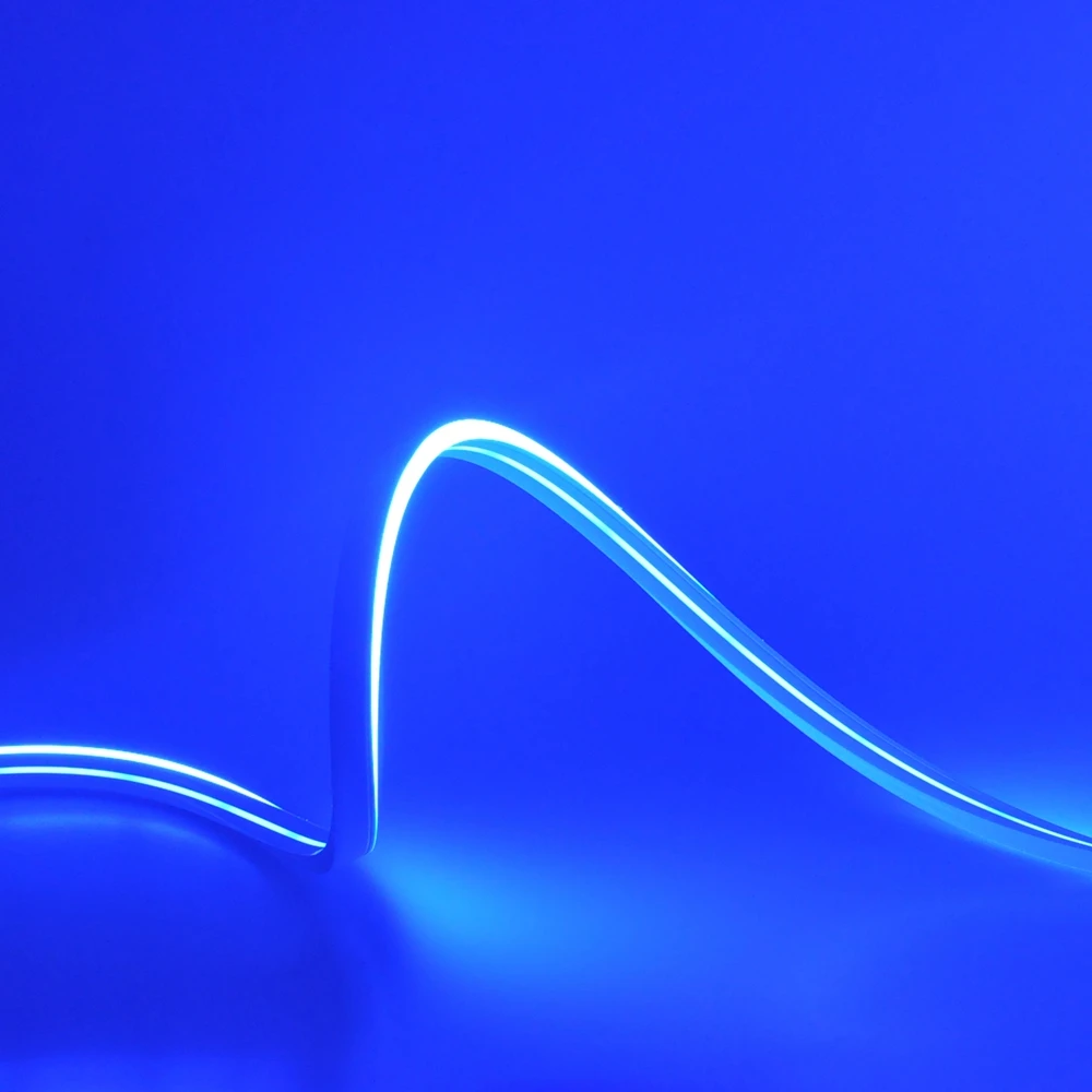 LED neon lihgt 6mm*12mm side bending SMD2835  red blue green white IP67 waterproof neon light