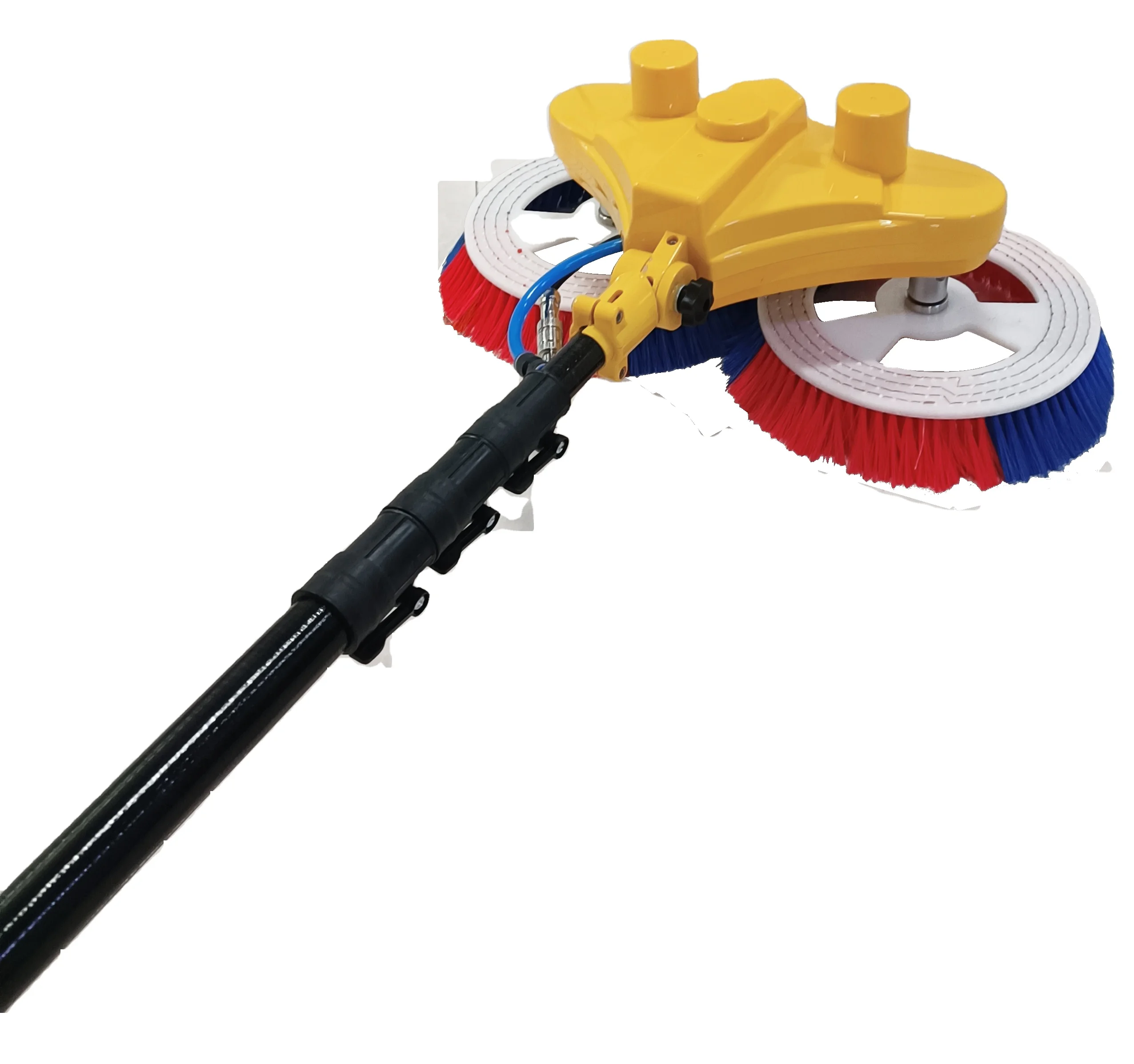 MULTIFIT MULR-C02 Glass Fiber Semi Automatic Solar Cleaning Brush with Electric Water Washing Function and High Speed Motor