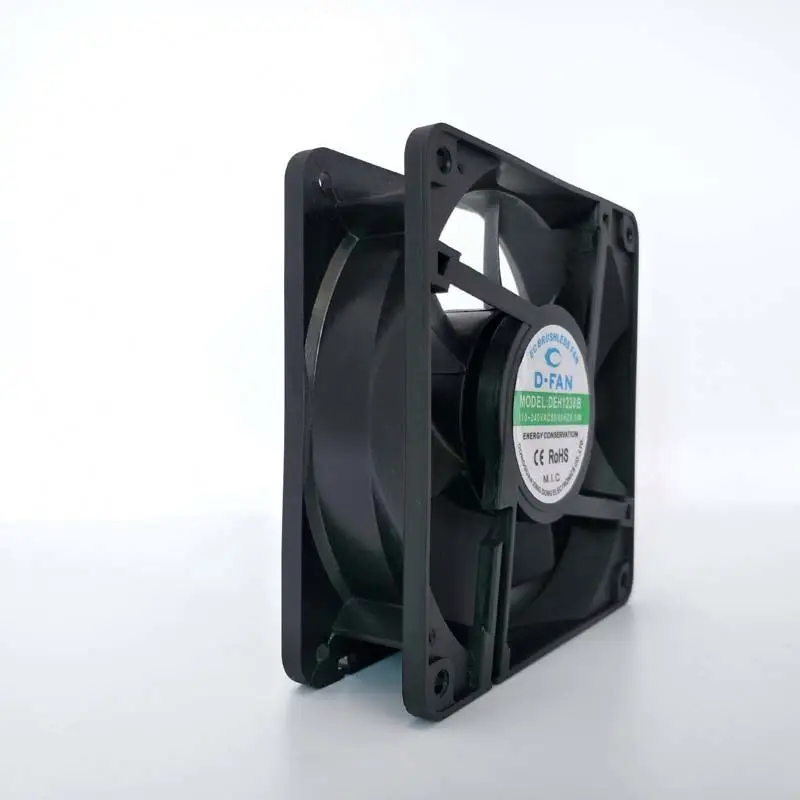 120x120x38 industrial cooling fan 120mm ec brushless axial flow fan