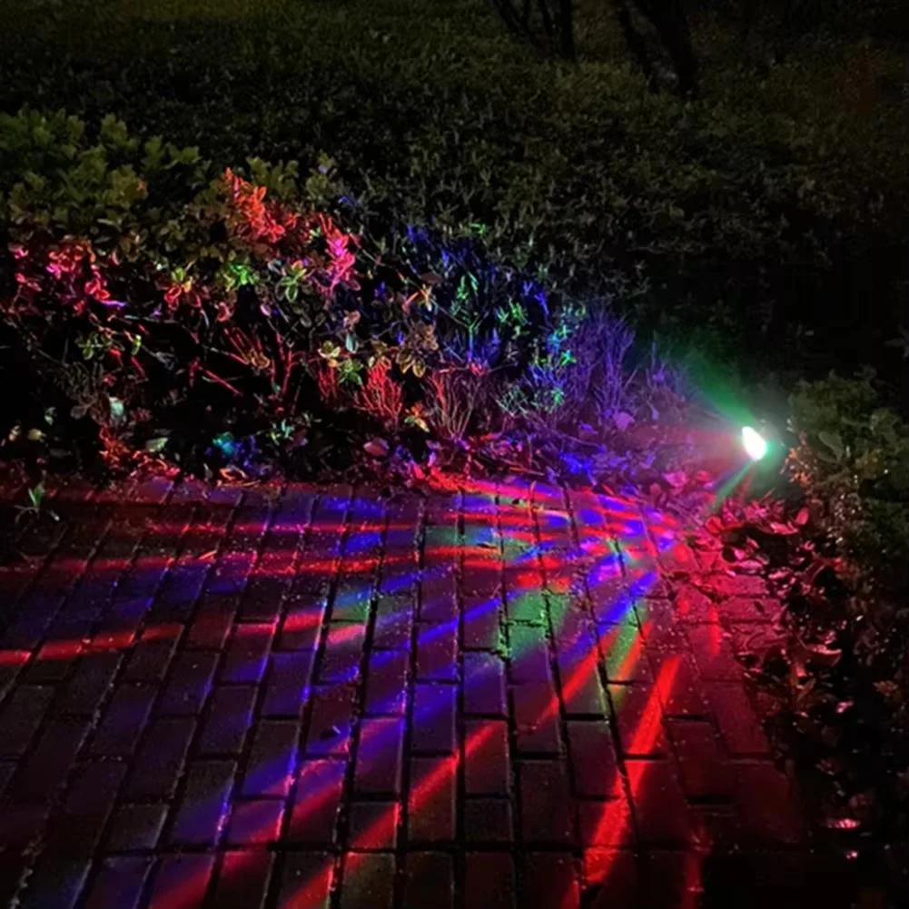 Waterproof Garden LED Lights Landscape Lighting RGB 10W Outdoor Solar Lawn Lamp