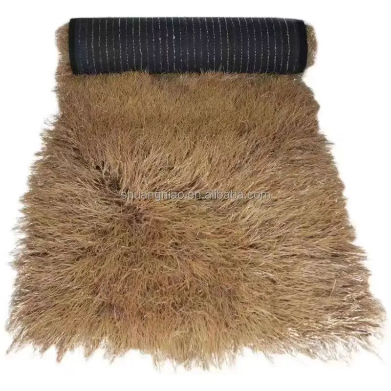 Огнестойкая крыша из травы