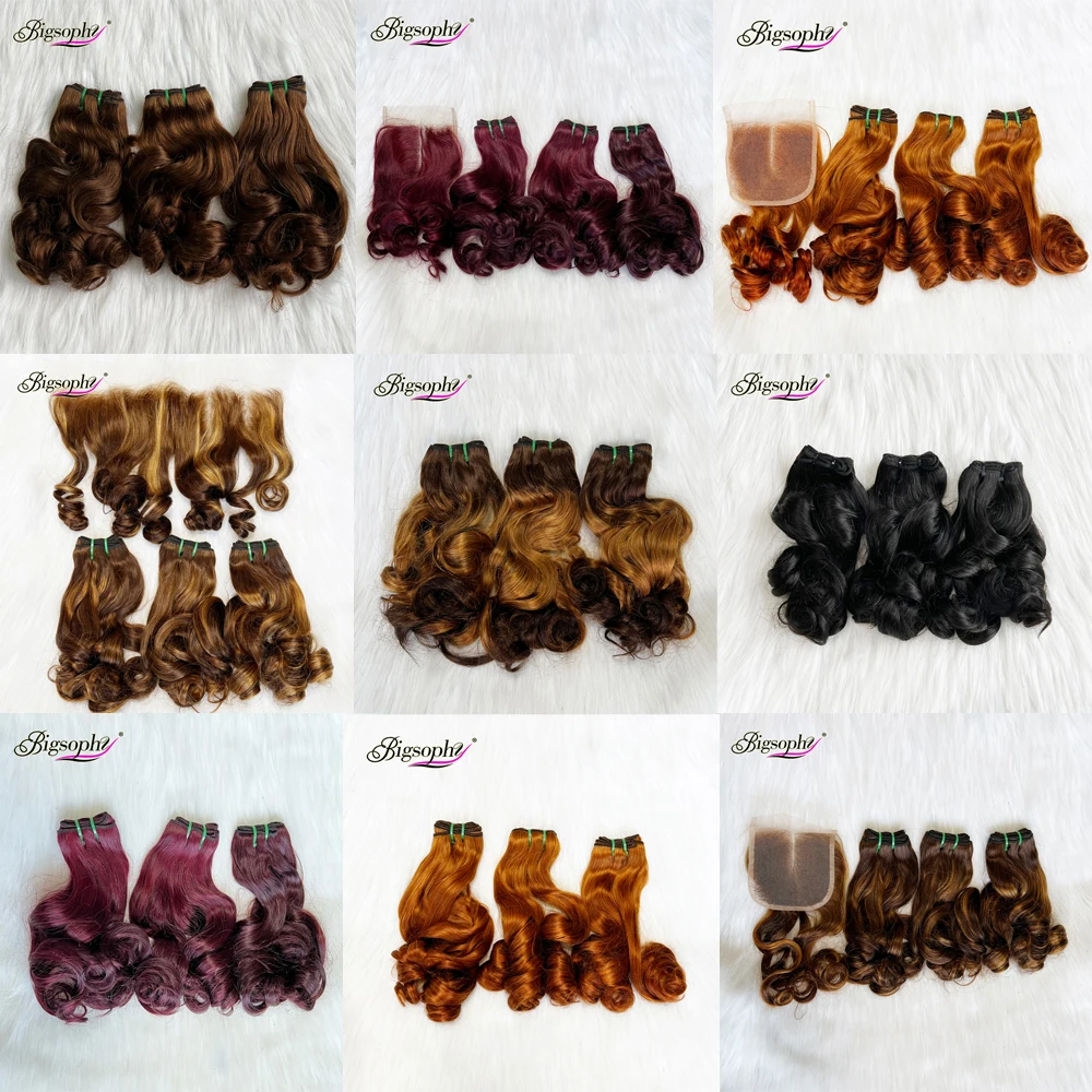 Top Quality Funmi Hair Bundles,100% Raw Virgin Hair Vietnamese Wholesale price,Super double Drawn deep wavy cuticle aligned