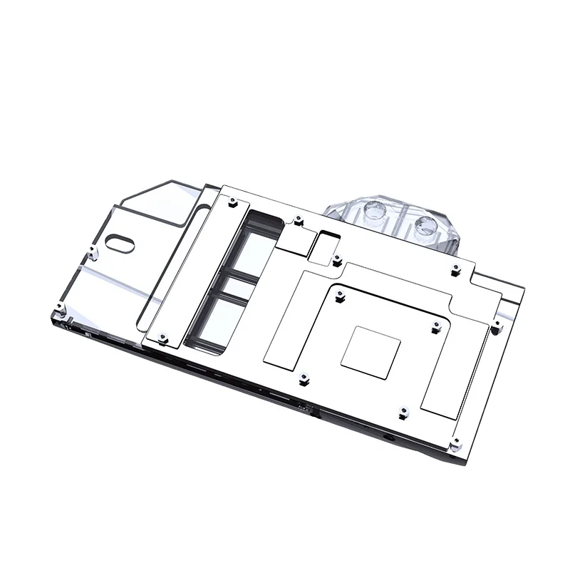Bykski GPU Water Block For ZOTAC GTX 1070 1080 AMP Edition Graphics Card Water Cooler 12V/5V RGB N-ST1080AMPED-X