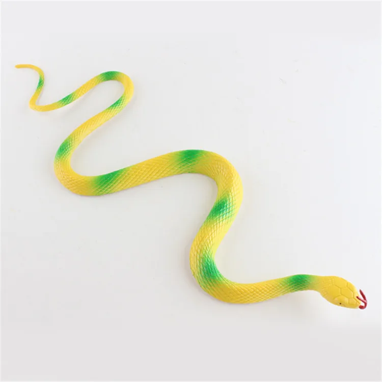 Factory Price Waterproof Emulational Multicolor Mini PVC Plastic Toy Snake For Kids Funny Snake Prank Toys
