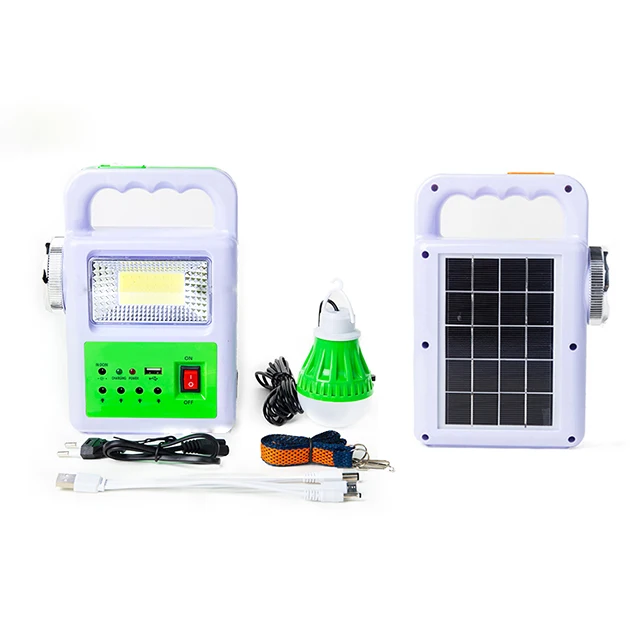 HB2005/2005S Small Solar Panel Led Light Kit Mini Home Indoor Camping Portable Solar Power Lighting System In Home