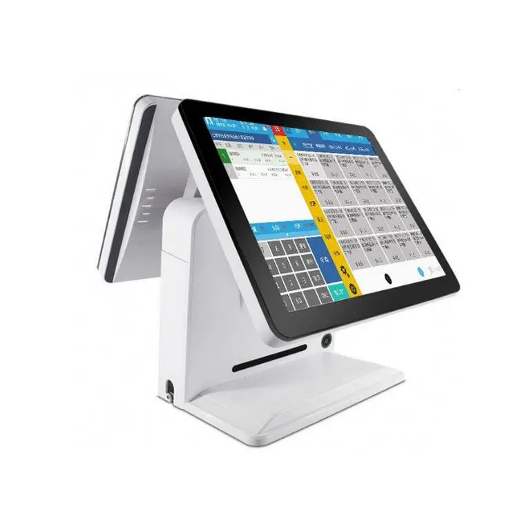 all in one pos machine with printer 15.6 Inch touch screen pos systems cash register machine point of sale system