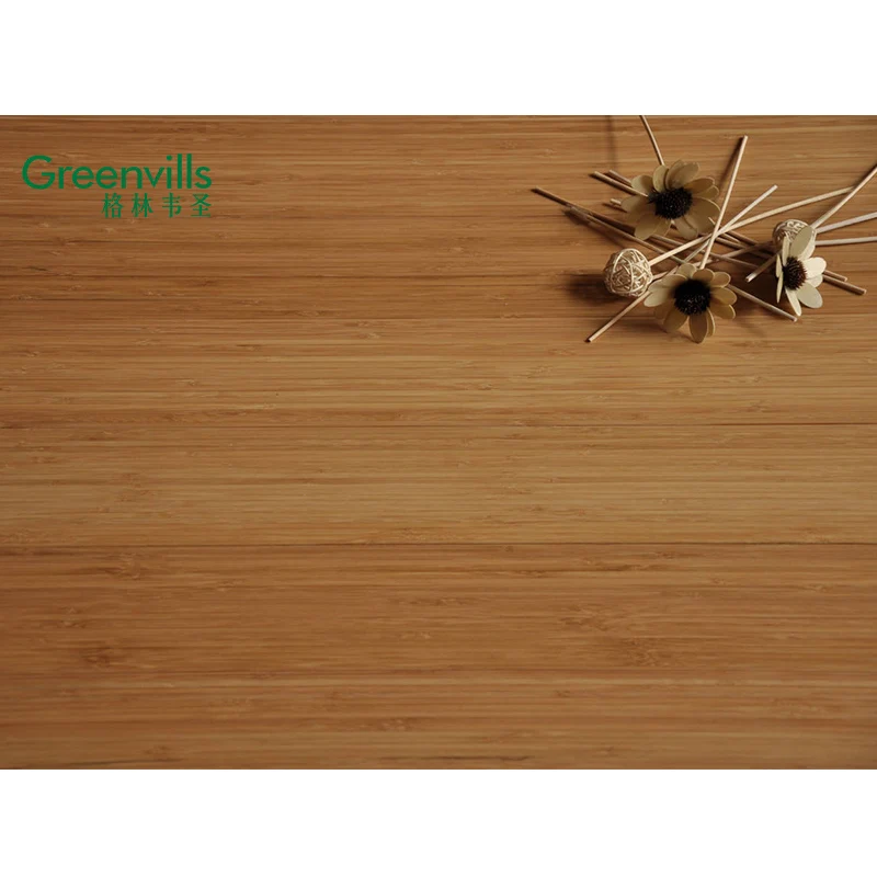 Guangzhou cheap price moso bamboo floor/ solid carbonized bamboo flooring for indoor