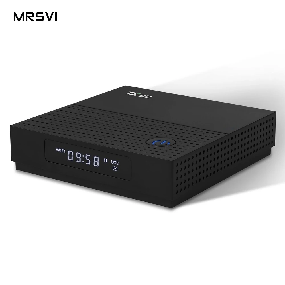 Самый дешевый android 7,1 tv box Восьмиядерный 3 Гб RAM 32 Гб ROM BT4.1 2,4G/5G двухдиапазонный wifi TV box TX92