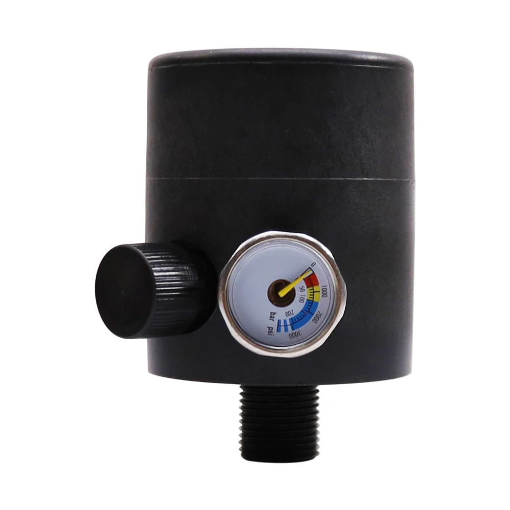 M18*1.5 Diving Breathing Regulator Adjustable Unbalanced Pressure Reducing Valve Dive Mouth Bite SCUB Respirator