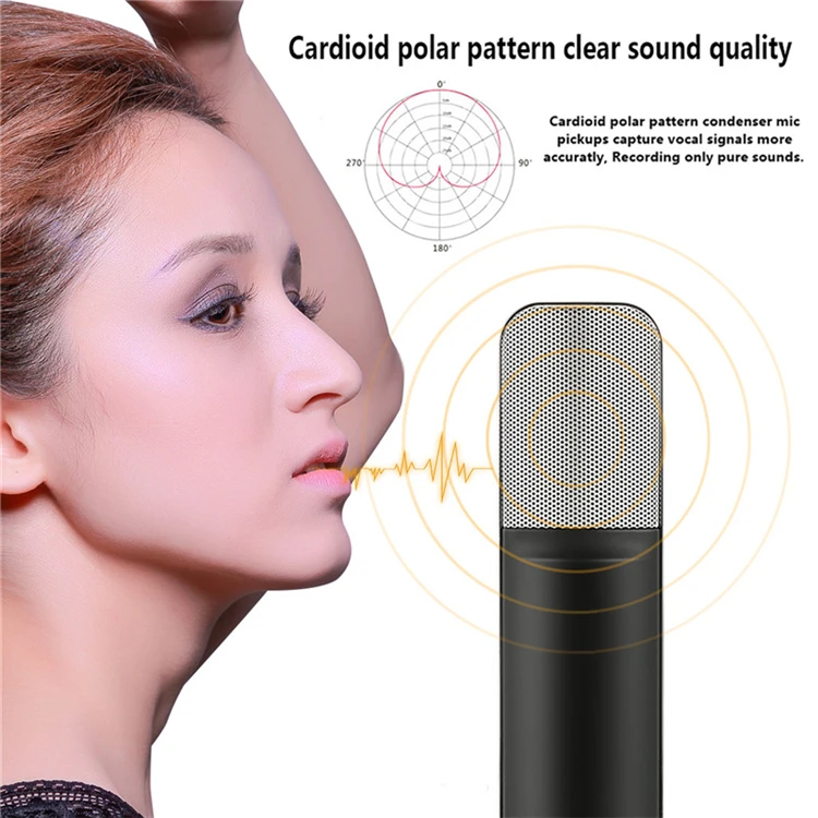 Wholesale Oem Gooseneck Microphone Xlr Vocal Studio Recording Equipment Microphone