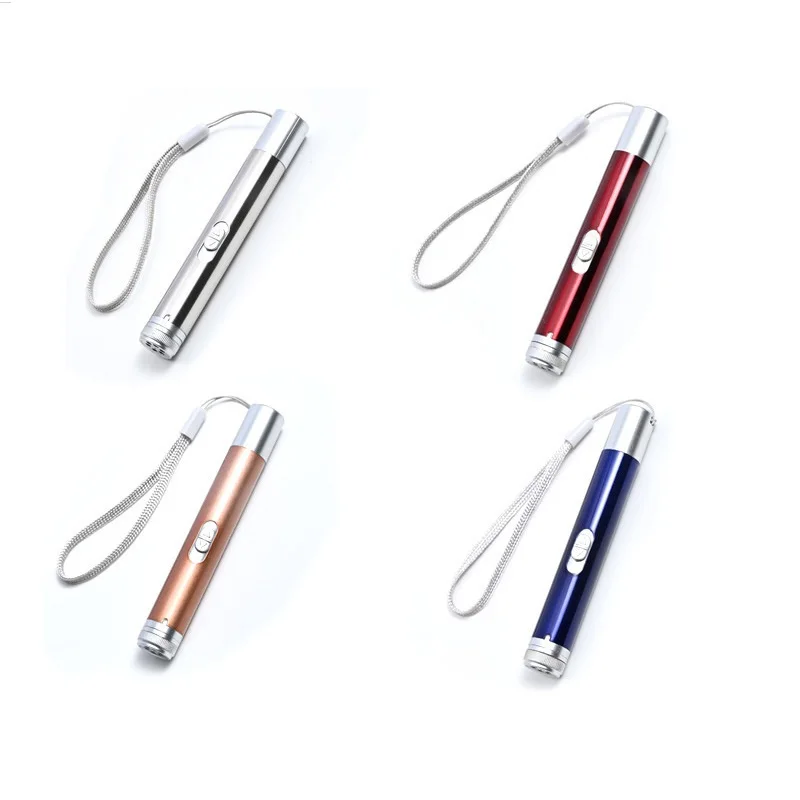 Long Range Teaching Cat Presentation Pen Multi-Mode USB Rechargeable Pet Dogs Kitten Toy Red Light Laser Pointer