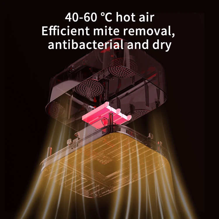 Portable Multifunctional Clothes Dryer 600W Energy-Efficient with Timer Fast Drying Heated Clothes Airer with Cover