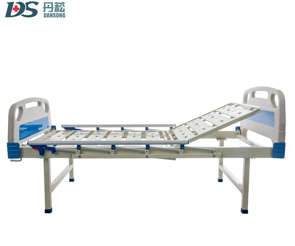 CE ISO certification factory suppliers medical furniture one function semi-fowler hospital bed
