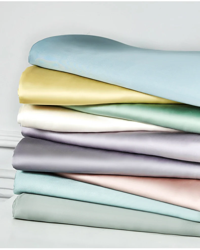 Luxury Silky Soft Breathable Tencel Sheets Hot Sleepers 100% Eucalyptus Sheets Deep Pocket Luxury Hotel Cooling Bed Sheets