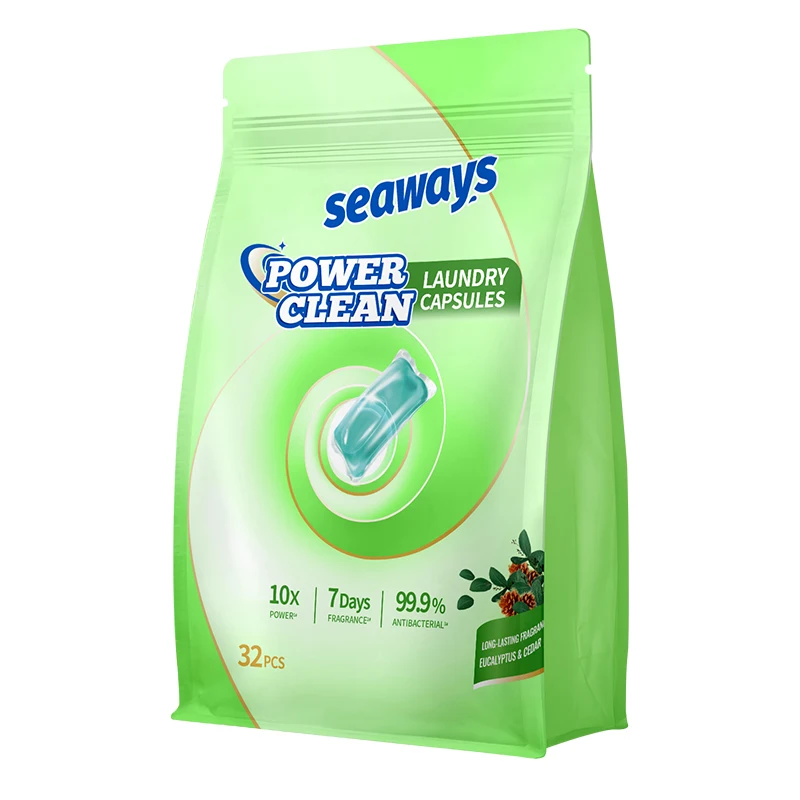 Eco-friendly dryer sheet and pods laundry container detergent pod capsule making machine supplier washing beads factory oem odm