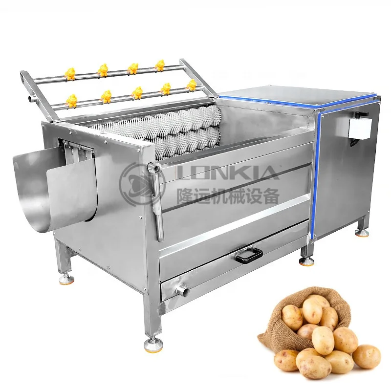 Промышленные картофельные пилинг и стиральная машина (1600372145414)