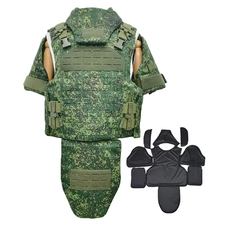 Free Sample Sturdy Armor XL Plus Size Full body Cover Protection Neck Hunting tactical Gear plate carrier combat vest with soft