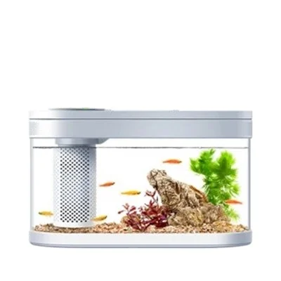 2021 New Arrival Xiaomi Descriptive Geometry Amphibious Fish Tank Humidifier Smart Control LED Light