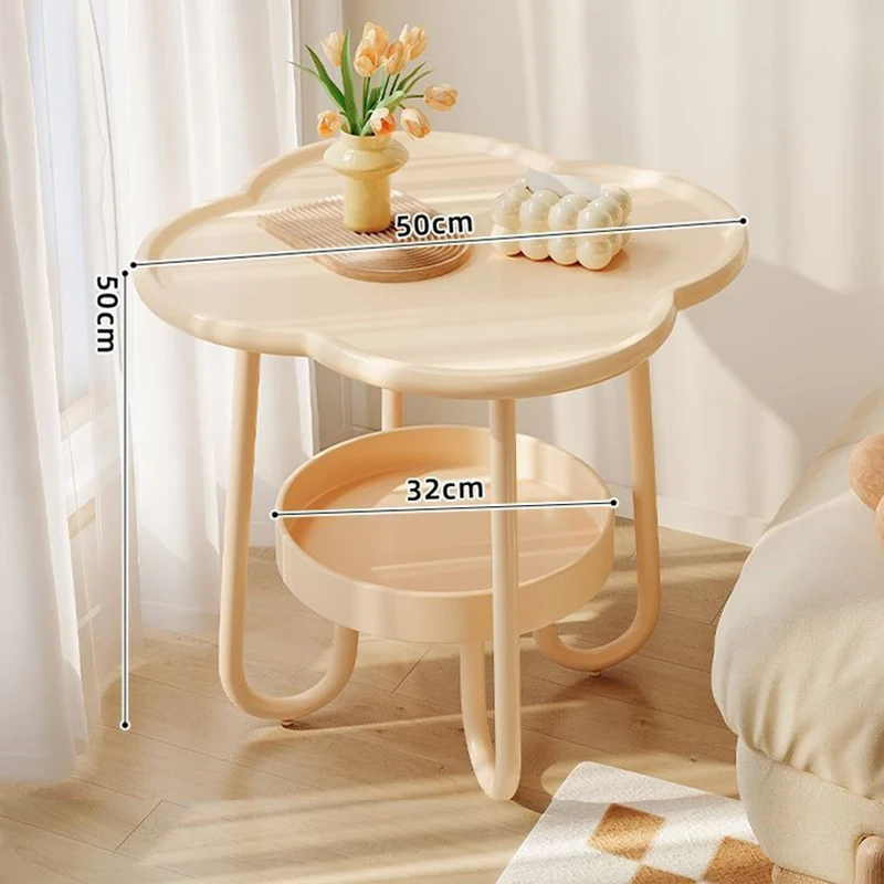 Modern Small Plastic Side Table for Bedroom or Living Room Home Furniture for Tea & Coffee Elegant Coffee Tables