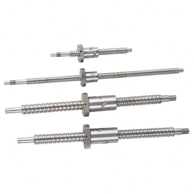 China Wholesale 1000mm 2000mm Linear Bearing Manufacturing Miniature 1605 c3 TBI Long Ballscrew Nut Rod Lead CNC Ball Screw