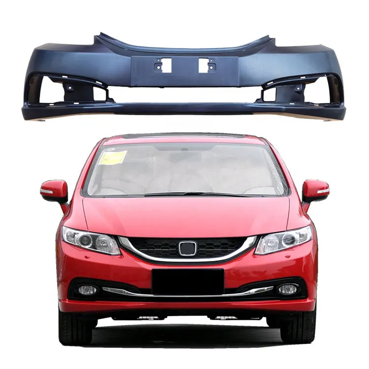 High Strengt Car Body Kits Polypropylene Bumper Cover For Honda Civic 2014 2015
