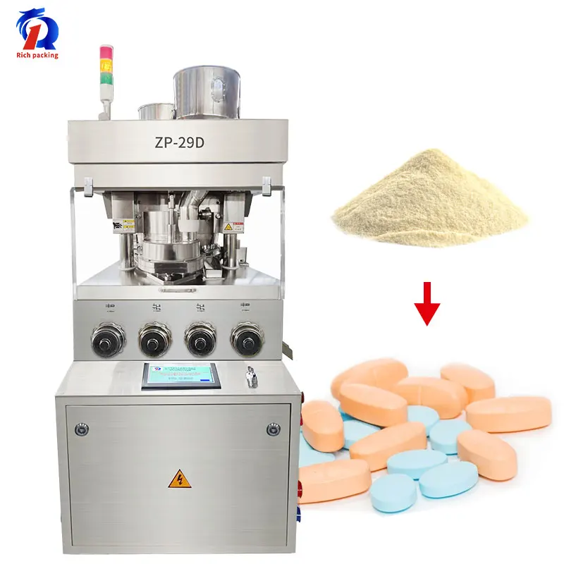 Automatic 25mm Tablet Making Machine ZP29 Tablet Compression Machine Pill Press Machinery