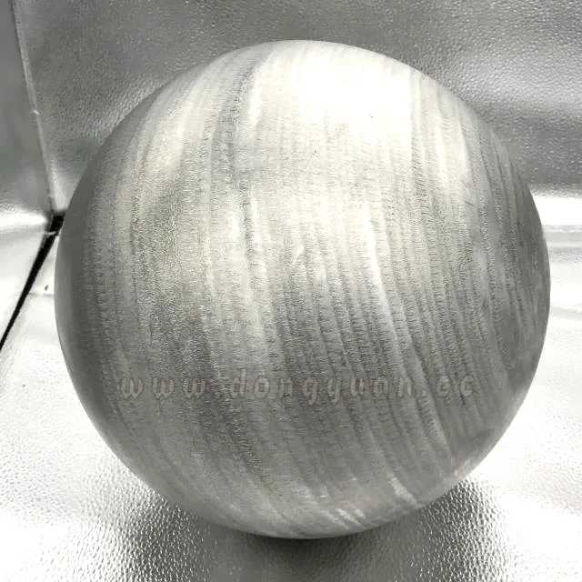 Brushed Aluminium Half Ball/Hollow Aluminum Sphere Artwork Usage