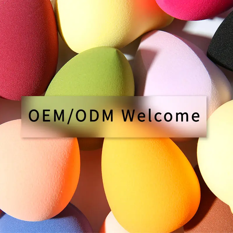 LUMA High Quality  Mix Colors Multi Shapes Latex Free Beauty Make Up Sponge