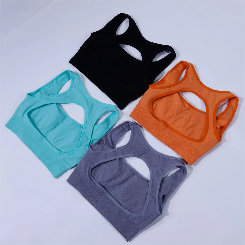 Top Quality Fabric NVGTN sports bra women running gym Fitness Sports Bras Mint Eclipse Seamless Bra