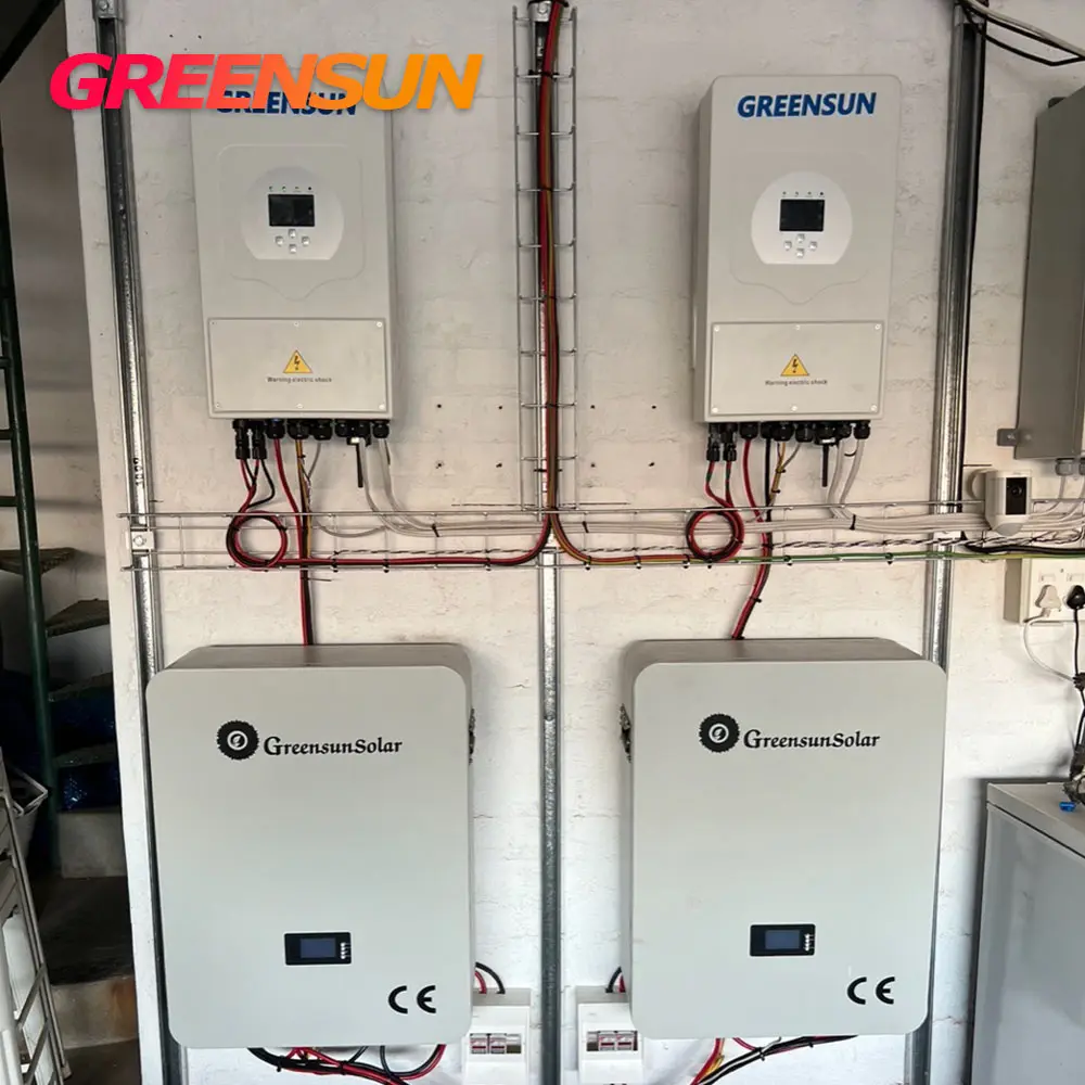 Литиевая батарея Greensun 48 В 51 2 в Ач LiFePO4 литиевые батареи 5 кВт 10