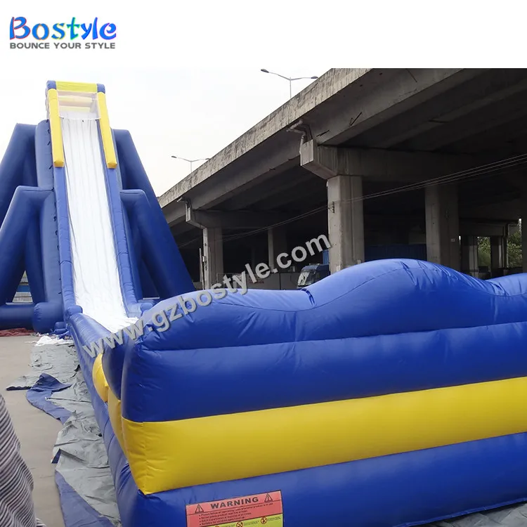 15m tall inflatable giant slide large inflatable hippo water slide for sale