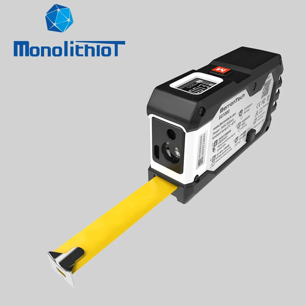 Монолитит EG1000 прочный водонепроницаемый портативный ЖК-дисплей 40 м/131фт расстояние цифровая лазерная лента