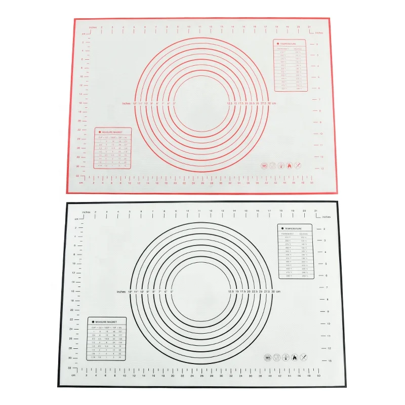 Factory Wholesaler 0.4mm Waterproof Wholesale Cheap Baking Sheet Extra Large Customized Pastry Silicone Baking Mat for Kitchen