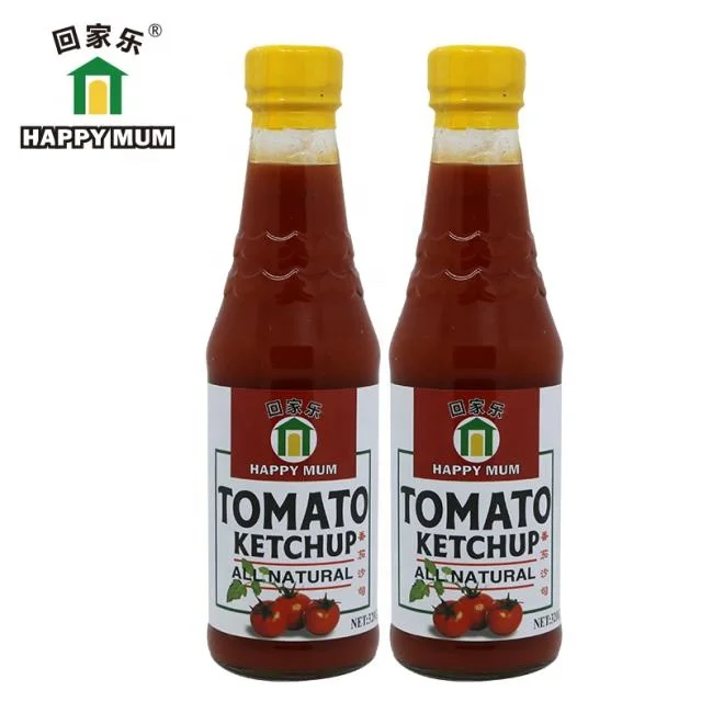 Yummy Natural BRC 320G Tomato Sauce Factory Since 1998s
