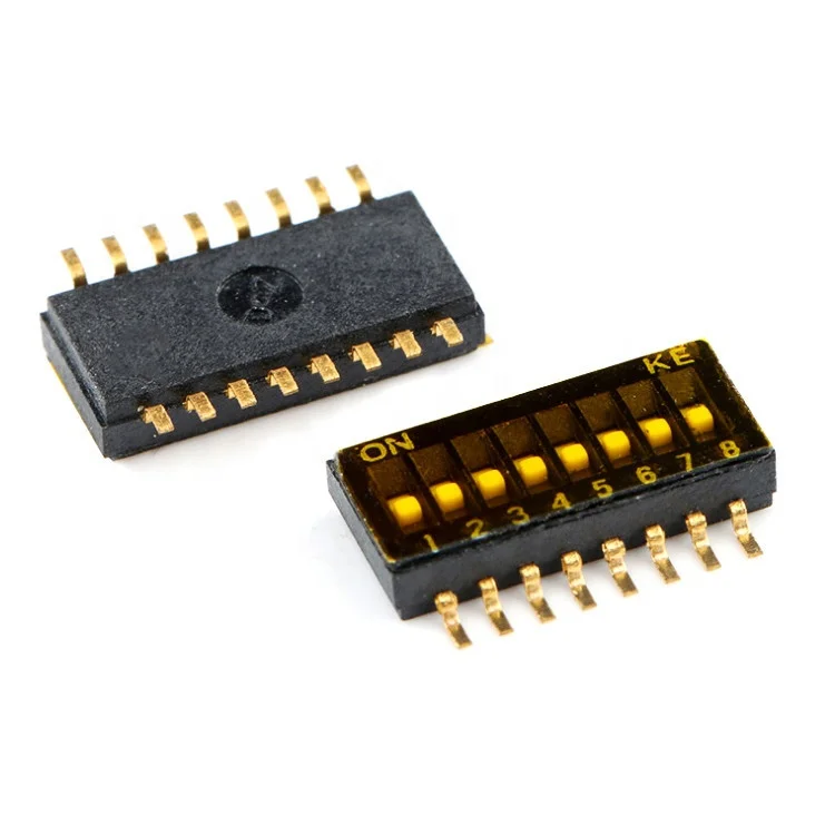 Klavier dip-sch30, 1,27 мм 8 позиций SMD SMT 127 мм dip переключатель