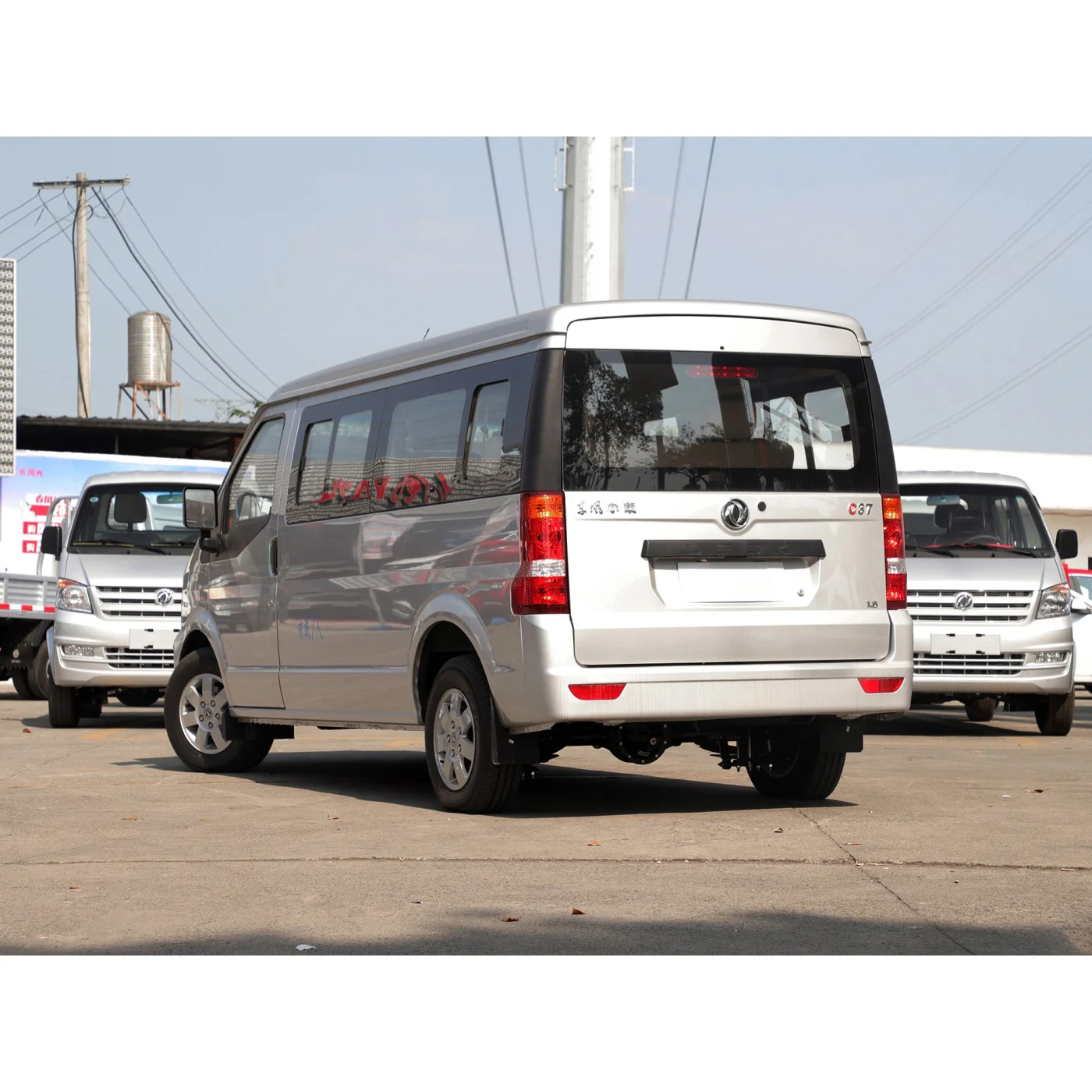 Chinese dongfeng brand new C37 LHD 7 seats 11 seats mini bus mini van