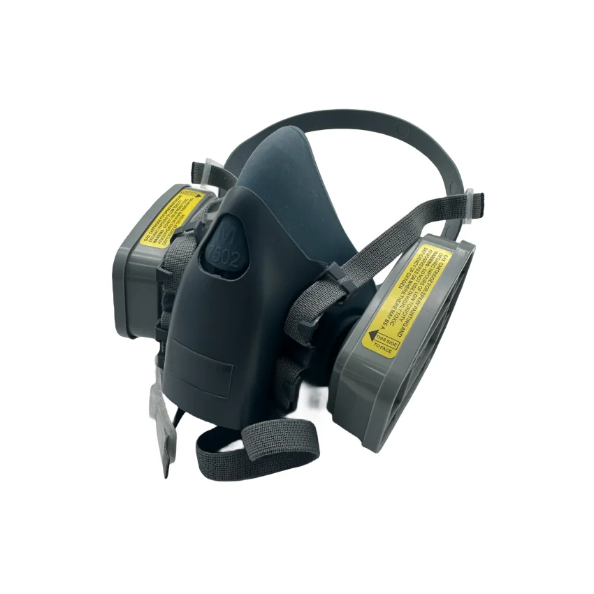 Reusable Half Face Cover with Filters Half Face Breathing Gas Mask for Painting Work Protection