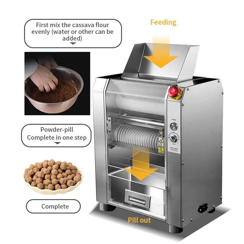 Automatic Boba Maker Tapioca Pearl Maker Popping Boba Making Machine