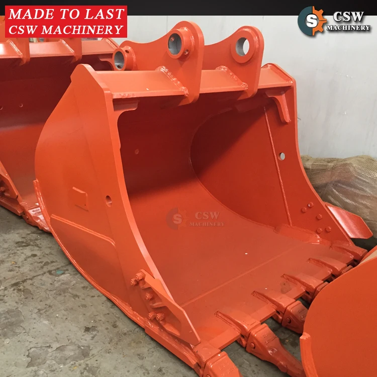 Customized HDR Rock Duty Bucket for Hitachi EX300 ZX330 ZX350 fit 28 - 35 ton Excavator Mining Digging Bucket