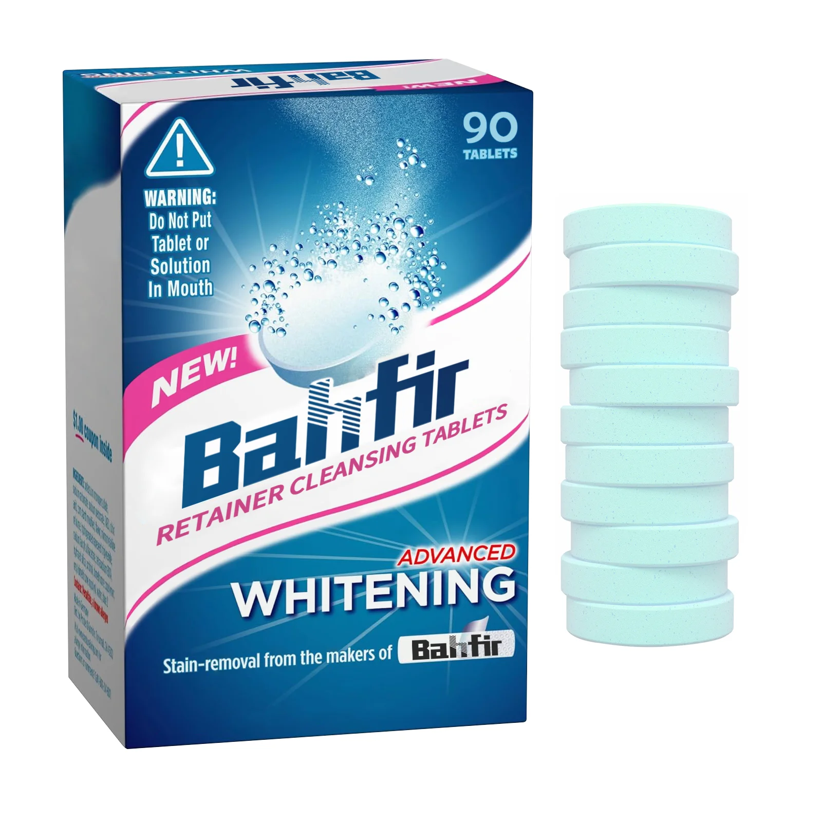 Direct Sales Denture Cleaning Tablets Ratainer Whitening Cleansing for Dental Cleaner FDA Approved at Wholesale Prices