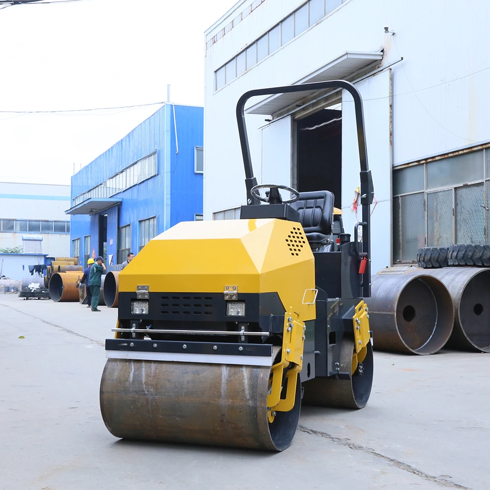 Construction Machinery 2 Ton 3.5 Ton 5 Ton 1 Ton Rubber Tire Roller Diesel Hydraulic Vibratory Roller Asphalt Road Compaction